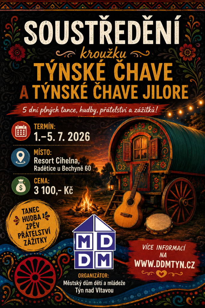 Týnské čhave na soustředění