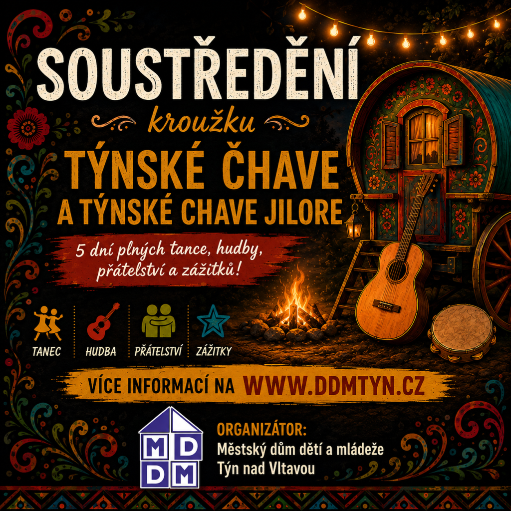 Týnské čhave na soustředění