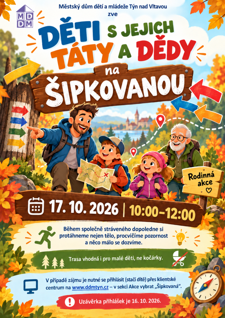Šipkovaná pro táty s dětmi