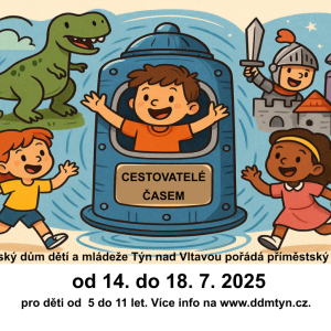 Příměstský tábor CESTOVATELÉ ČASEM