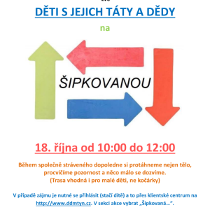 Šipkovaná pro táty s dětmi